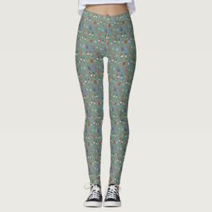 Eigenzinnige Cartoon Bird Pattern Leggings