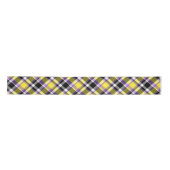 Eigenzinnige eclectische Boho Nonbinary Plaid Prid Lint (Voorkant)