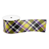 Eigenzinnige eclectische Boho Nonbinary Plaid Prid Lint (Spoel)