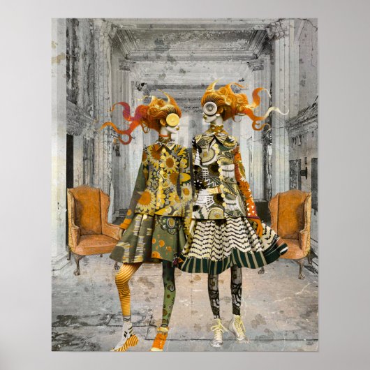 eigenzinnige fashionista's poster (Voorkant)