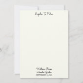 Eigenzinnige Funky Unique Humor Meme Funny Wedding Kaart (Achterkant)