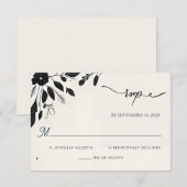 Eigenzinnige Funky Unique Humor Meme Funny Wedding RSVP Kaartje (Voorkant / Achterkant)