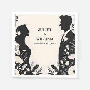 Eigenzinnige Funky Unique Humor Meme Funny Wedding Servet