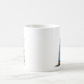 Eigenzinnige Halloween Fox Koffiemok (Center)