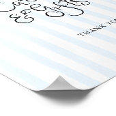 Eigenzinnige Hand getrokken Citroen Gestreepte Kaa Poster (Hoek)