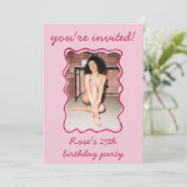 eigenzinnige hand getrokken golvende grens foto ve kaart (Staand voorkant)