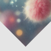 Eigenzinnige Kerstmuis Rustieke Winter Art Decoupa Tissuepapier (Detail)