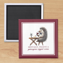 Eigenzinnige keuken Decor Grappige Porcupine Wijnm