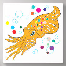 eigenzinnige koele octopus