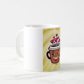 eigenzinnige koffiekop koffiemok (Voorkant links)