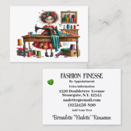 Eigenzinnige naaikleermaker visitekaartje