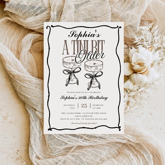 Eigenzinnige Tini bit oudere Espresso Martini verj Kaart