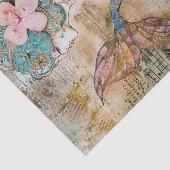 EIGENZINNIGE ZEEMEERMIN DECOUPAGE TISSUEPAPIER (Detail)