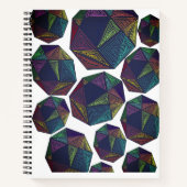 Eigenzinnige zentangle pattern notitieboek (Voorkant)
