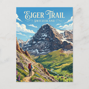 Eiger Zwitserland Briefkaart
