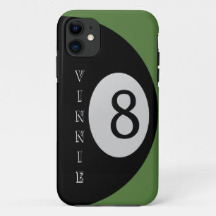 Eight Ball Biljart Persoonlijk iPhone 11 Hoesje