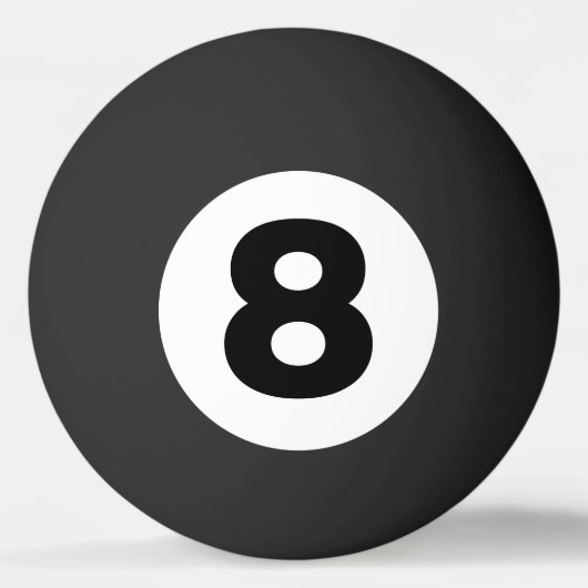 Eight Ball Ping Ball (Voorkant)