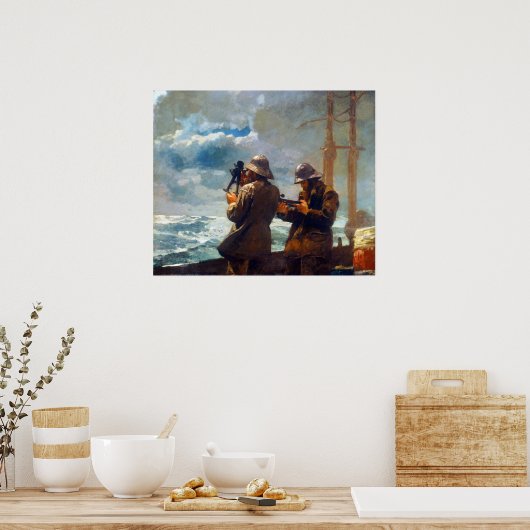 Eight Bells Winslow Homer 1886 Poster (Keuken)