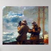 Eight Bells Winslow Homer 1886 Poster (Voorkant)