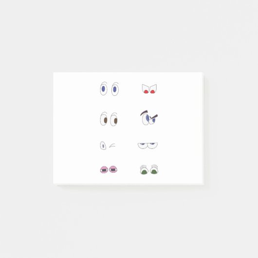 Eight Eyes Set Pack Post-it® Notes (Voorkant)
