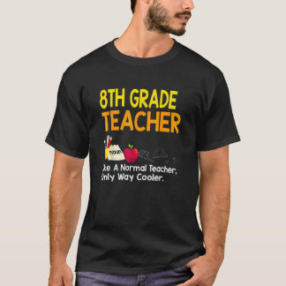 Eighth Grade Teacher 8th Grade Definition Back To  T-shirt