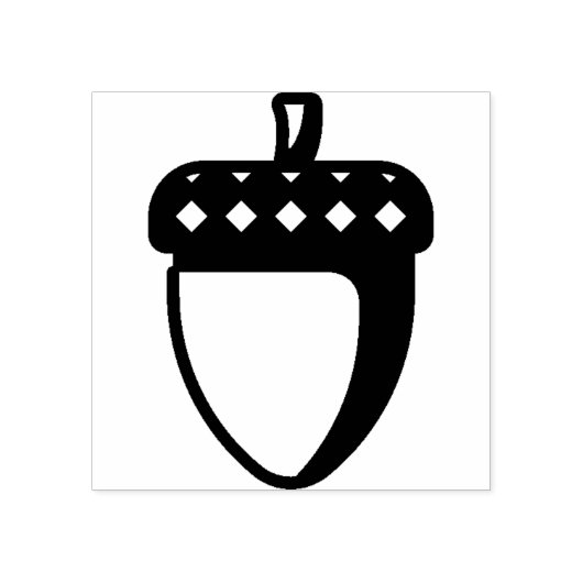 eikel 	rubberstempel (Afrduk)