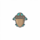 eikel sticker (Voorkant)