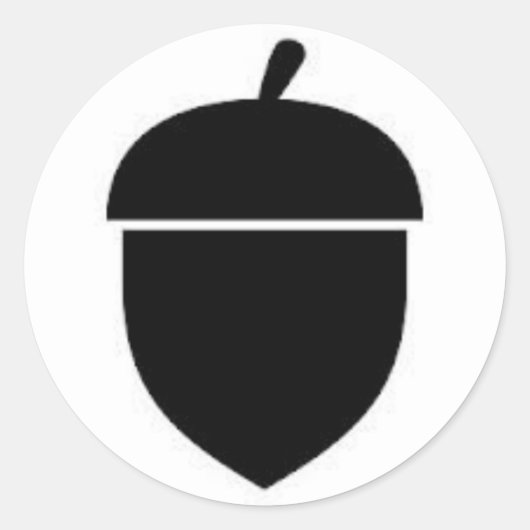 eikel sticker (Voorkant)