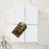 Eikelbewaker Schattig Bosmonster Cadeaulabel (Met Touw)