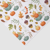 Eikels Pompoenen Tissuepapier (Detail)