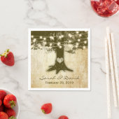  eiken boom string lampjes bruiloft servet (Insitu)