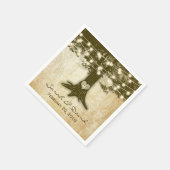  eiken boom string lampjes bruiloft servet (Hoek)