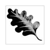 Eikenblad Herfstloof Scrapbooking Journaling Rubberstempel (Afrduk)