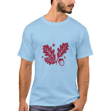 Eikenbladeren en eikel, het is Herfst