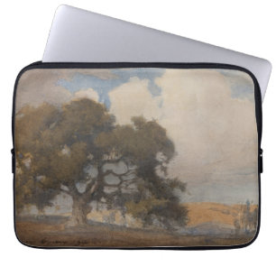 Eikenboom (1910) - Majestueuze Waterverf Laptop Sleeve