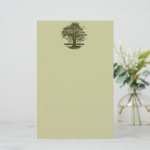 Eikenboom Briefpapier (Staand voorkant)