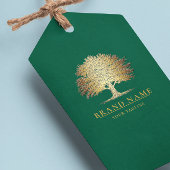  eikenboom Logo QR Code Hang Labels W/String Cadeaulabel