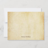  eikenboom Sla de datum bruiloft op Save The Date (Achterkant)