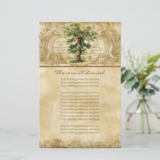 eikenboom van het stroomgebied van de zwembroeken (Staand voorkant)