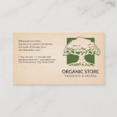 Eikenboomlogo Visitekaartje (Voorkant)