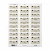 Eikenboomplantage in weidegroen etiket (Full Sheet)