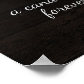 Eikenhouten bord van Oak Ridge Rustic Wood - Geden Poster (Hoek)