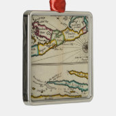 eiland Bermuda, deel van het eiland Providence Metalen Ornament (Rechts)