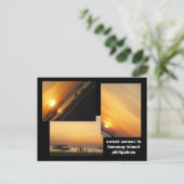 eiland boracay briefkaart (Staand voorkant)