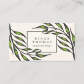 Eiland Botanical Visitekaartje (Voorkant)