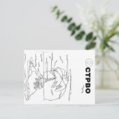 eiland briefkaart (Staand voorkant)