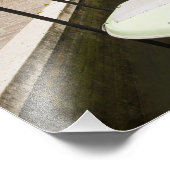 eiland Burano, Burano, Italië. Kleurstof 4 Foto Afdruk (Hoek)