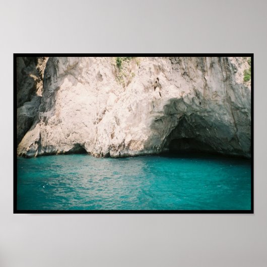 eiland Capri Blue Grotto Poster (Voorkant)