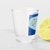 Eiland Cuba Shot Glas (Links)