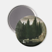 Eiland der doden van Arnold Böcklin, symbolisme ku Magneet (Voorkant / Achterkant)